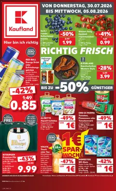Vorschau von dem Prospekt des Geschäftes Kaufland, gültig ab dem 30.07.2026