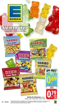 Vorschau von dem Prospekt des Geschäftes Edeka, gültig ab dem 27.07.2026
