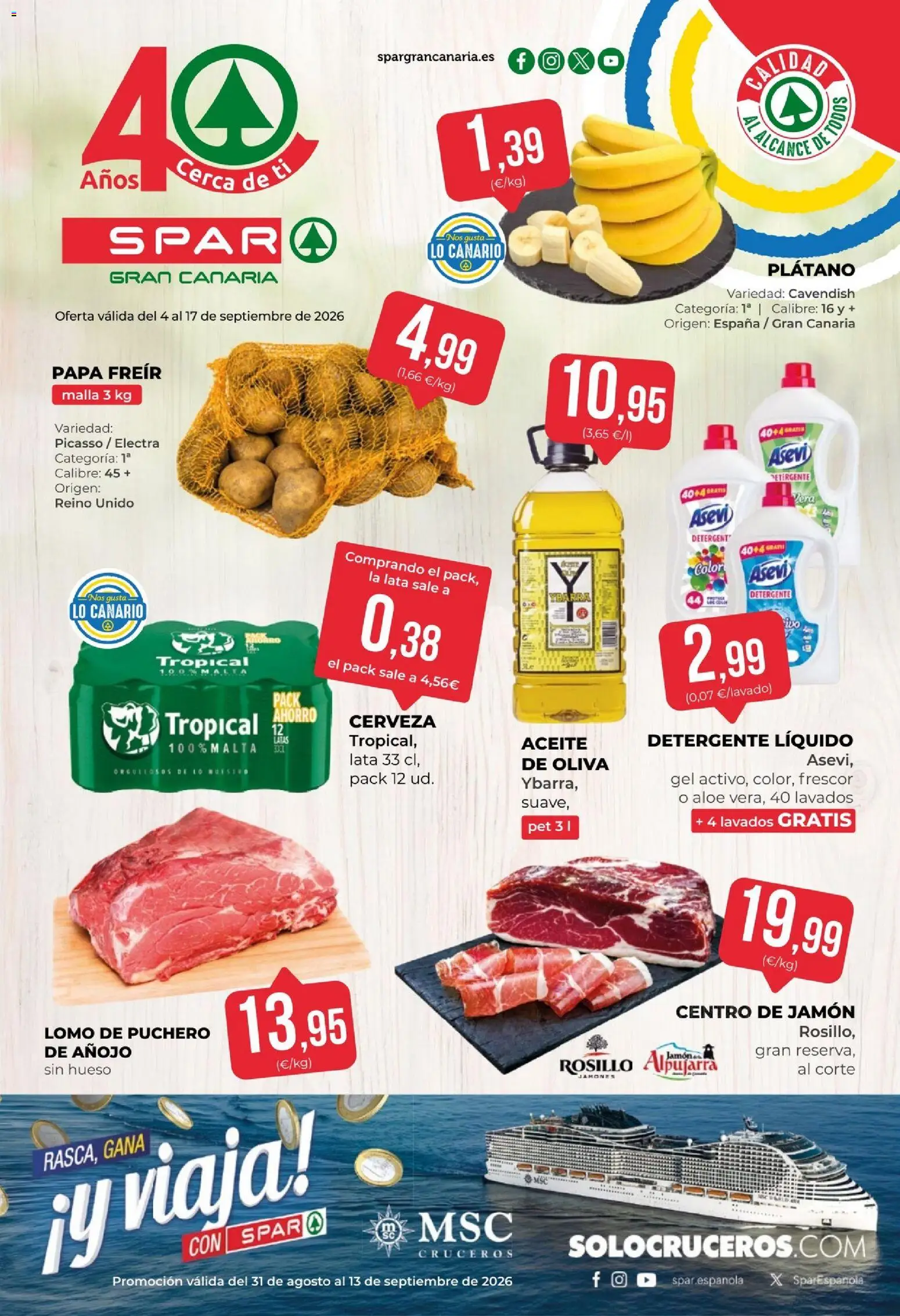 Vista previa del folleto de la tienda Spar válido desde el 04/09/2026 