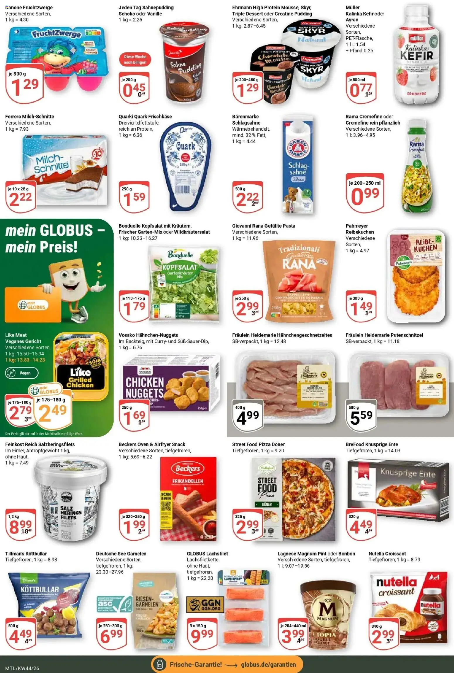 Vorschau von dem Prospekt des Geschäftes Globus, gültig ab dem 26.10.2026