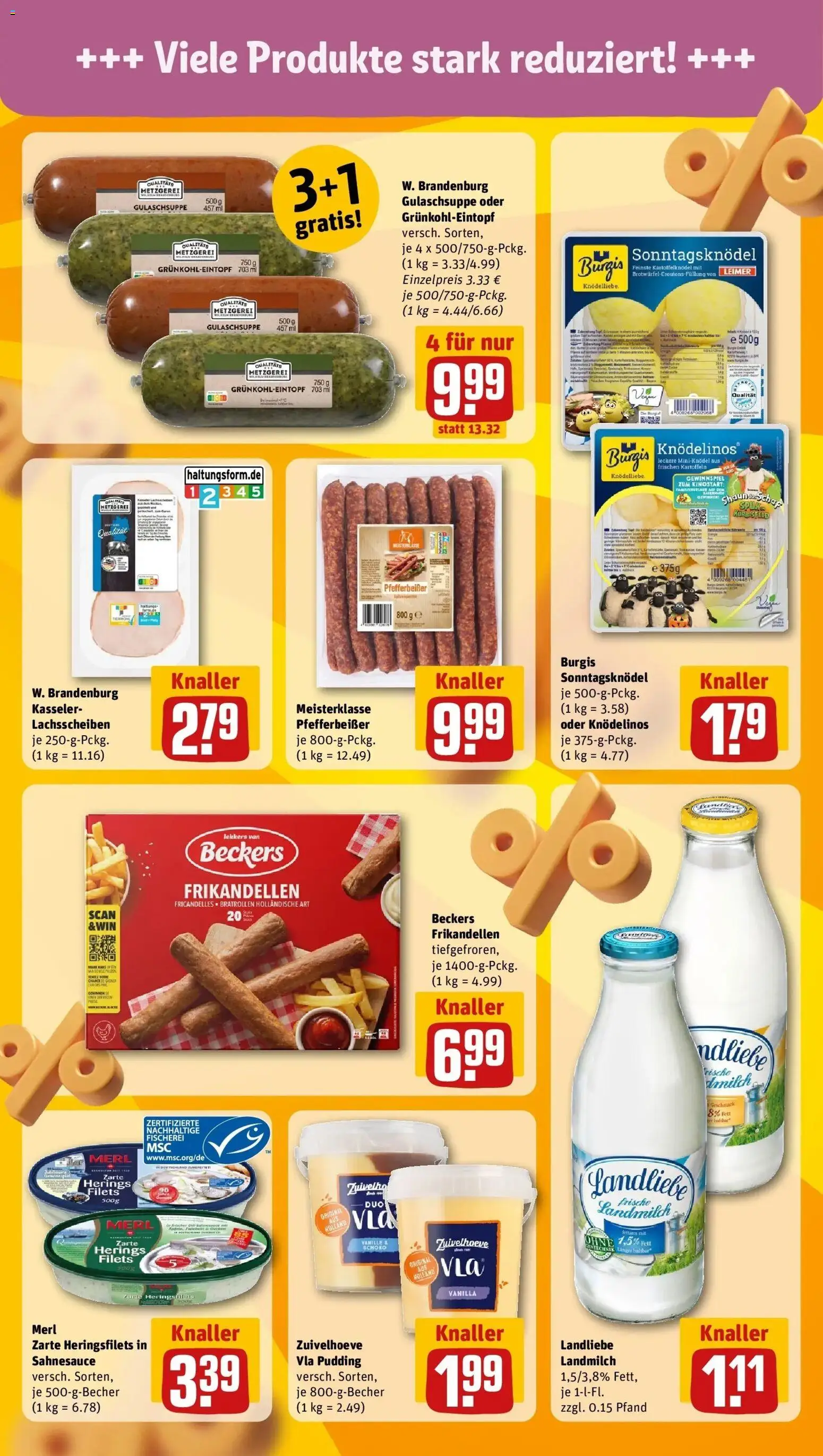 Vorschau von dem Prospekt des Geschäftes Rewe, gültig ab dem 19.10.2026