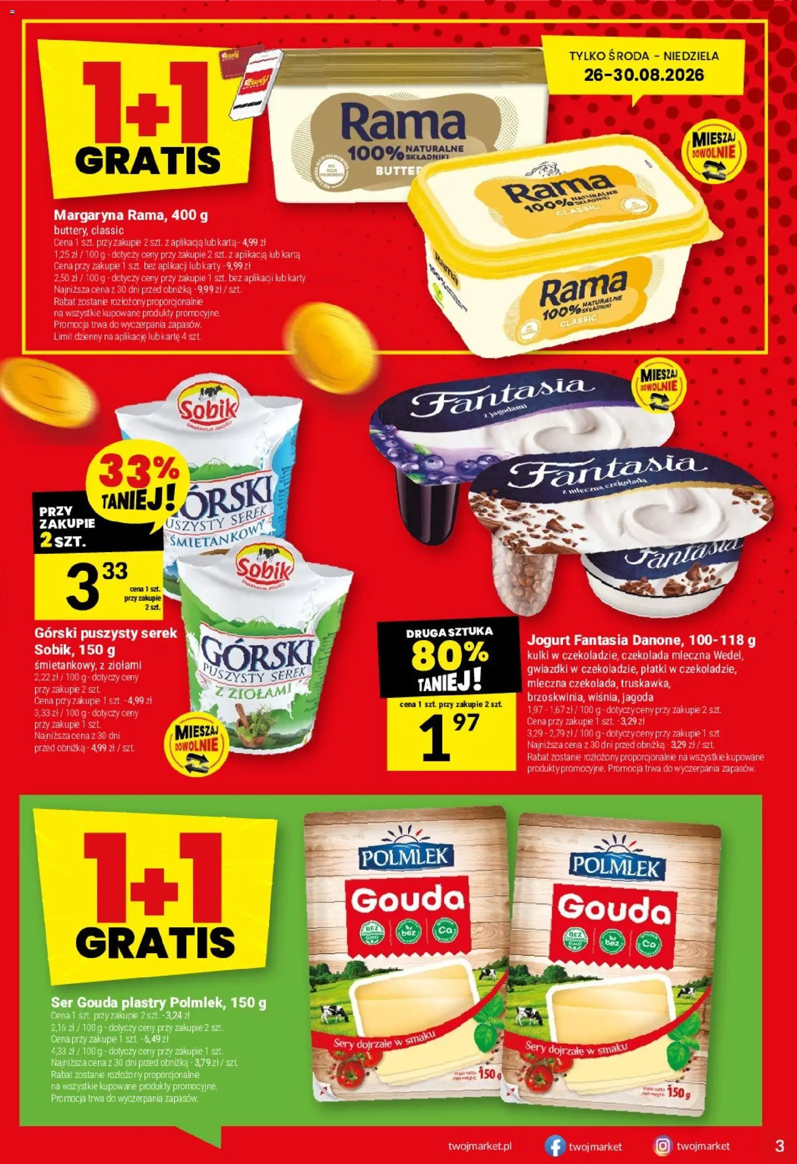 Pogląd gazetki "Twój Market gazetka" ze sklepu Twój Market ważnej od 26.08.2026