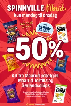 Forhåndsvis Coop Extra kundeavis fra butikk Coop Extra gyldig fra 15/06/2026