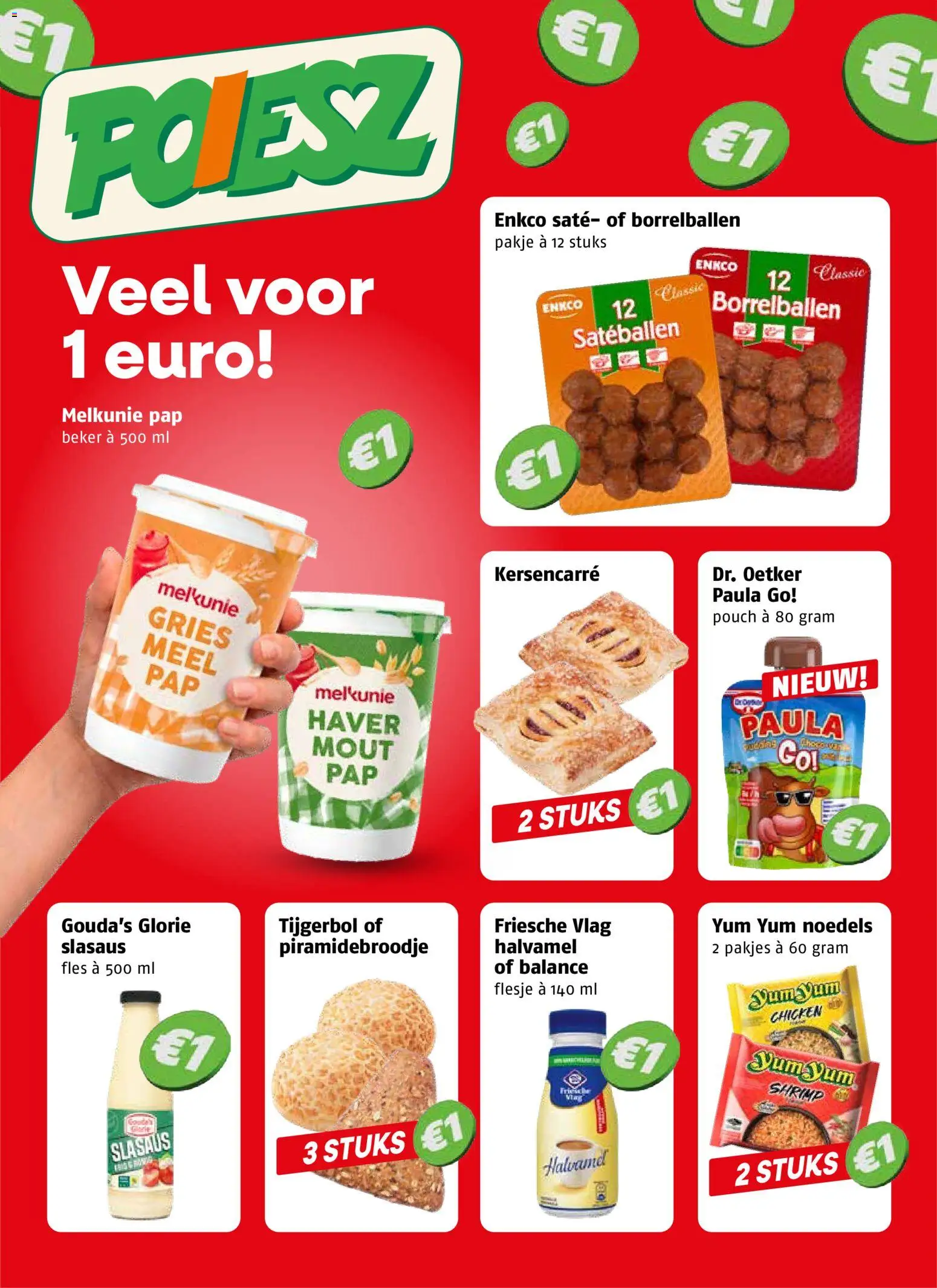 Voorbeeld van Poiesz folder - Veel voor 1 euro van winkel Poiesz geldig vanaf 21-06-2026