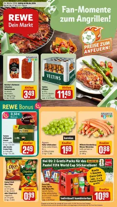 Vorschau von dem Prospekt des Geschäftes Rewe, gültig ab dem 08.06.2026