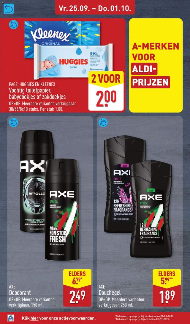 Nieuwe Aldi folder vanaf 21-09