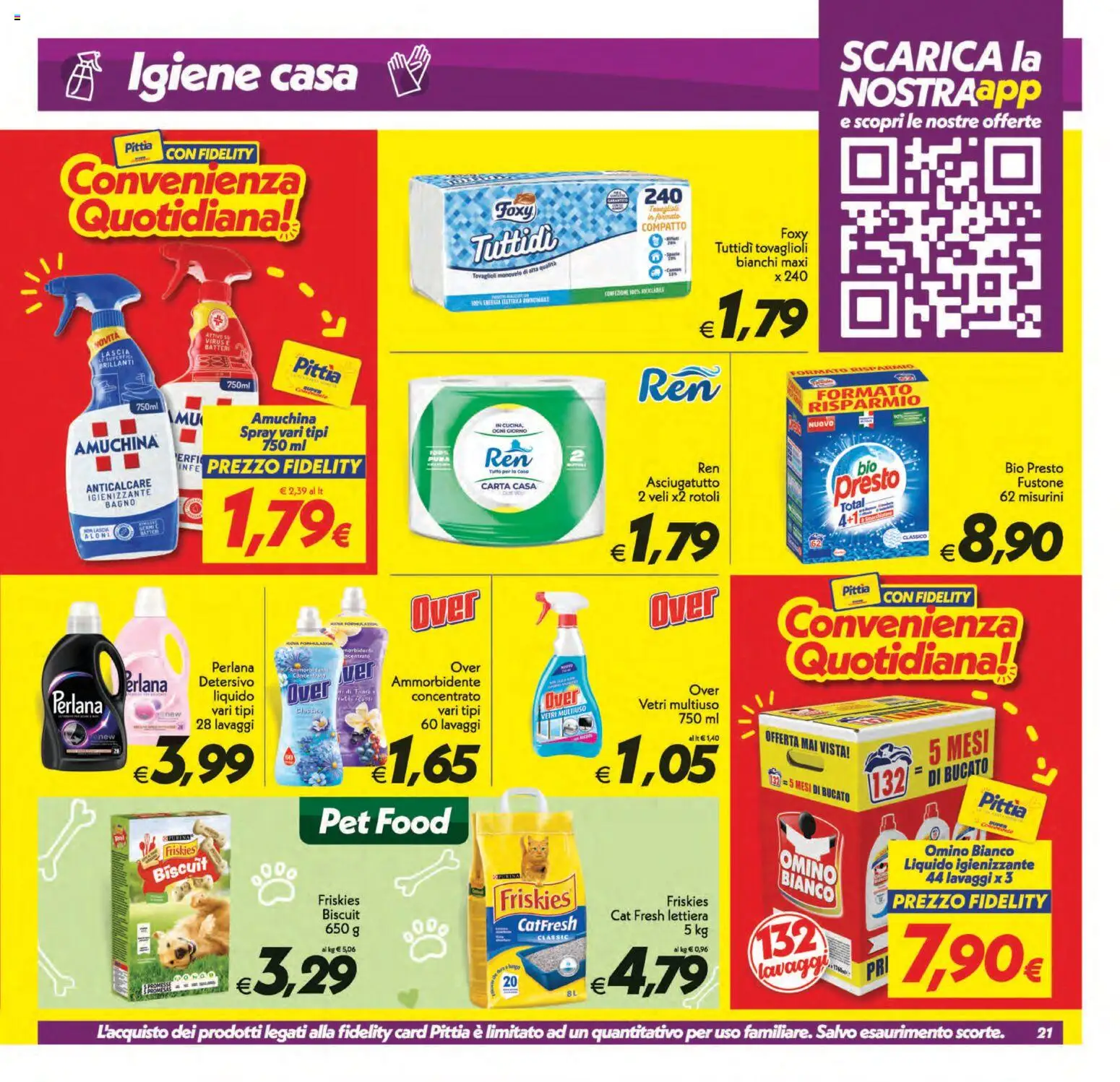 Anteprima dell'opuscolo SuperConveniente volantino Gela, Vittoria dal negozio SuperConveniente valido da 01/09/2026 - Bagno, Ammorbidente, Anticalcare, Asciugatutto