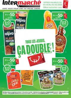 Prévisualisation de Intermarché Les offres d’octobre avec la carte du magasin Intermarché formulaire valide 01/10/2026