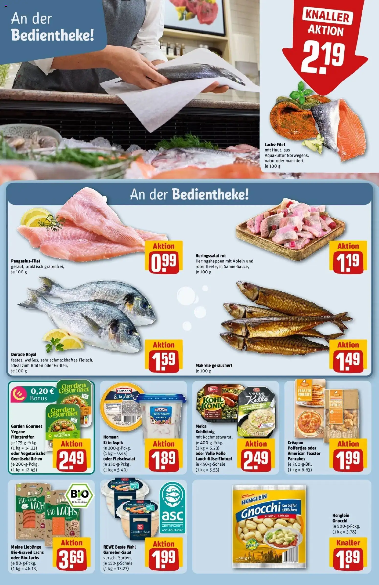Vorschau von dem Prospekt des Geschäftes Rewe, gültig ab dem 26.10.2026