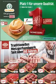 Vorschau von dem Prospekt des Geschäftes Globus, gültig ab dem 21.09.2026