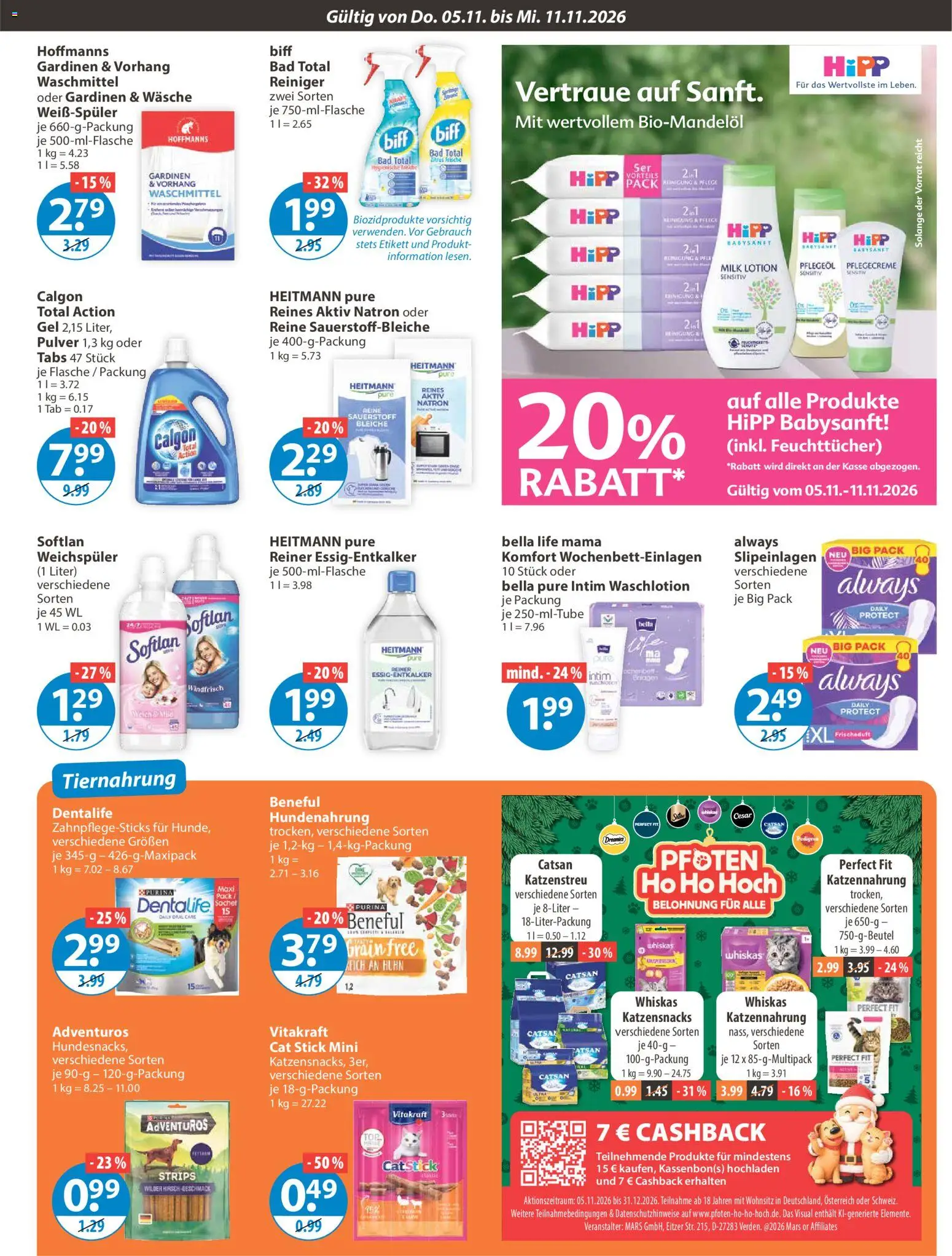 Vorschau von dem Prospekt des Geschäftes V-Markt, gültig ab dem 05.11.2026