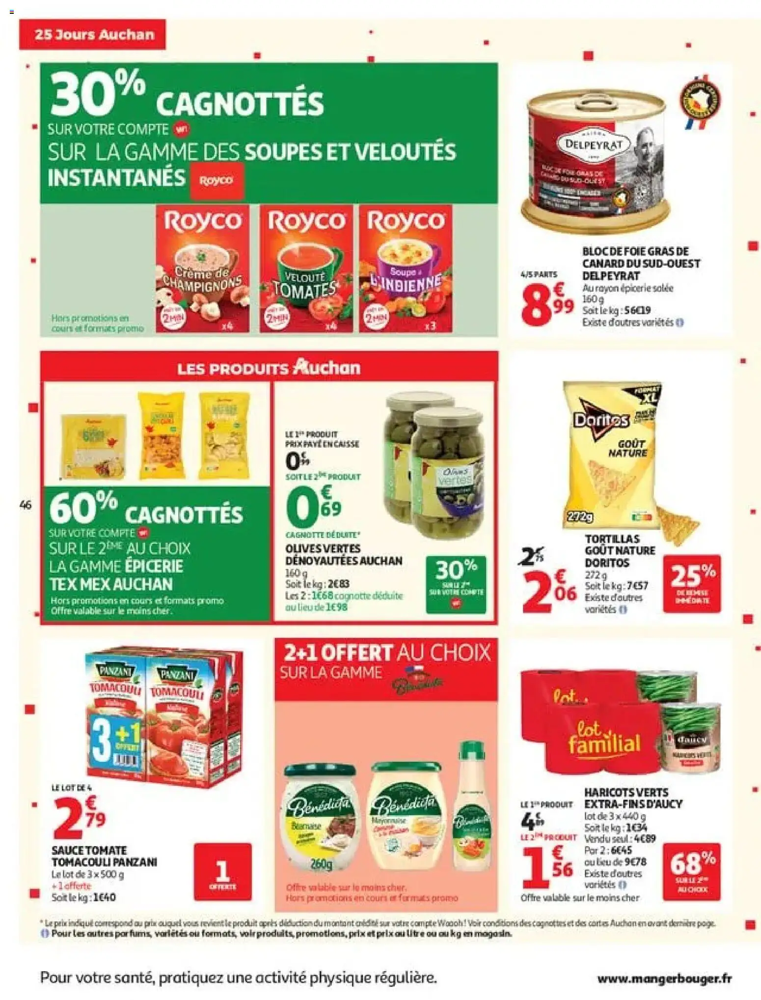 Prévisualisation de Auchan 25 jours 2 hypers du magasin Auchan formulaire valide 03/11/2026