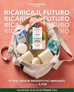 Anteprima dell'opuscolo Yves Rocher catalogo Ricarica Il Futuro dal negozio Yves Rocher valido da 24/09/2026