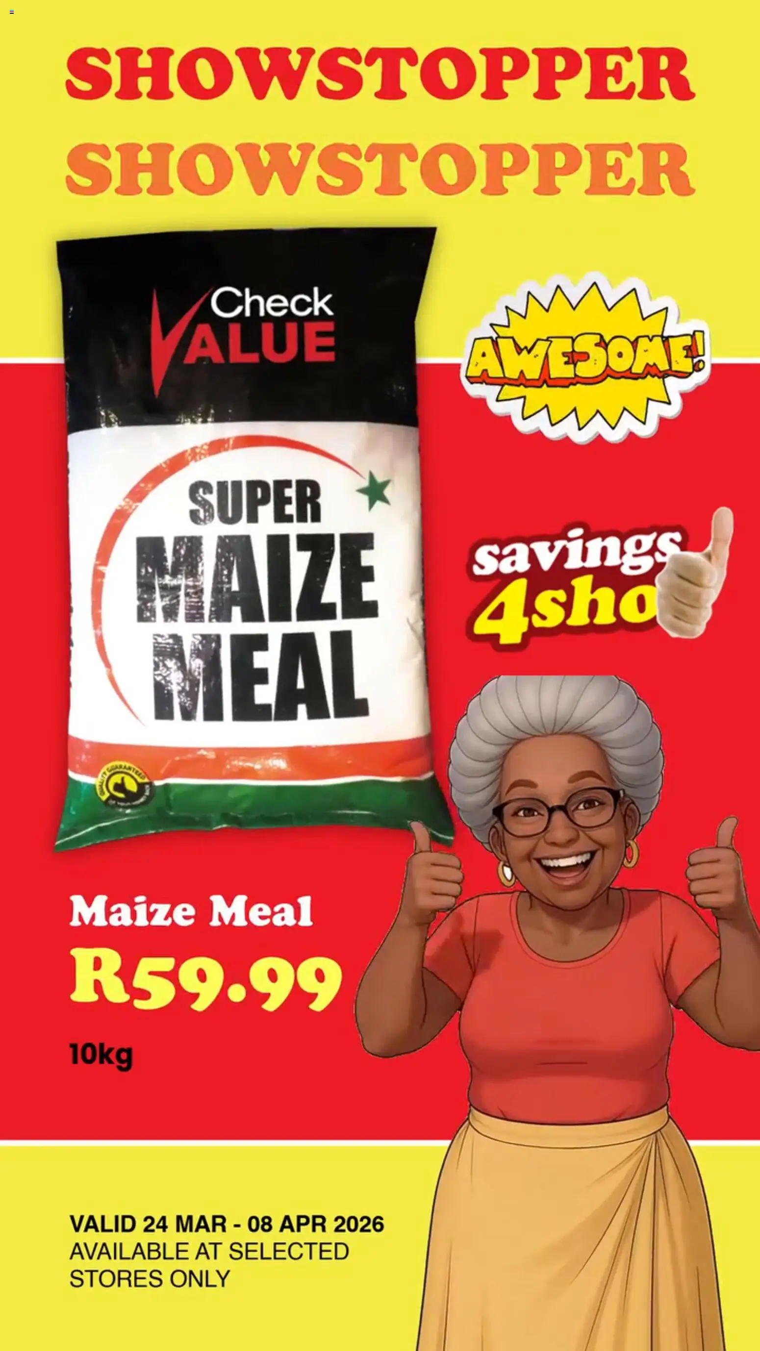 Check Save Specials from 24/03 - 08/04/2026
