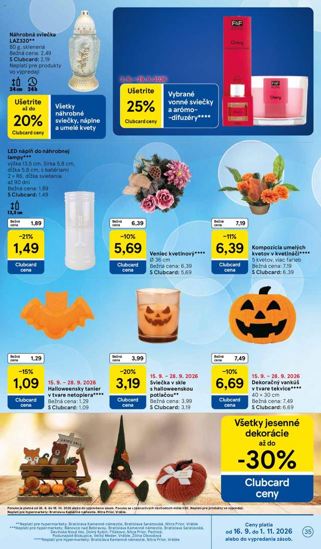 Nový Tesco leták od 16.09.