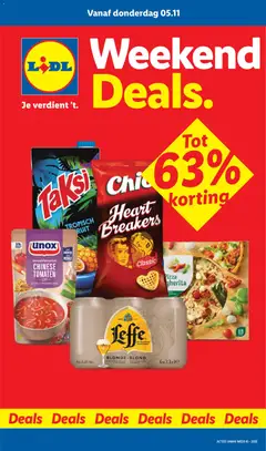 Voorbeeld van Lidl folder - Weekend deals van winkel Lidl geldig vanaf 05-11-2026