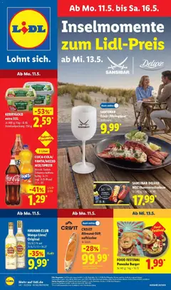 Vorschau von dem Prospekt des Geschäftes Lidl, gültig ab dem 11.05.2026