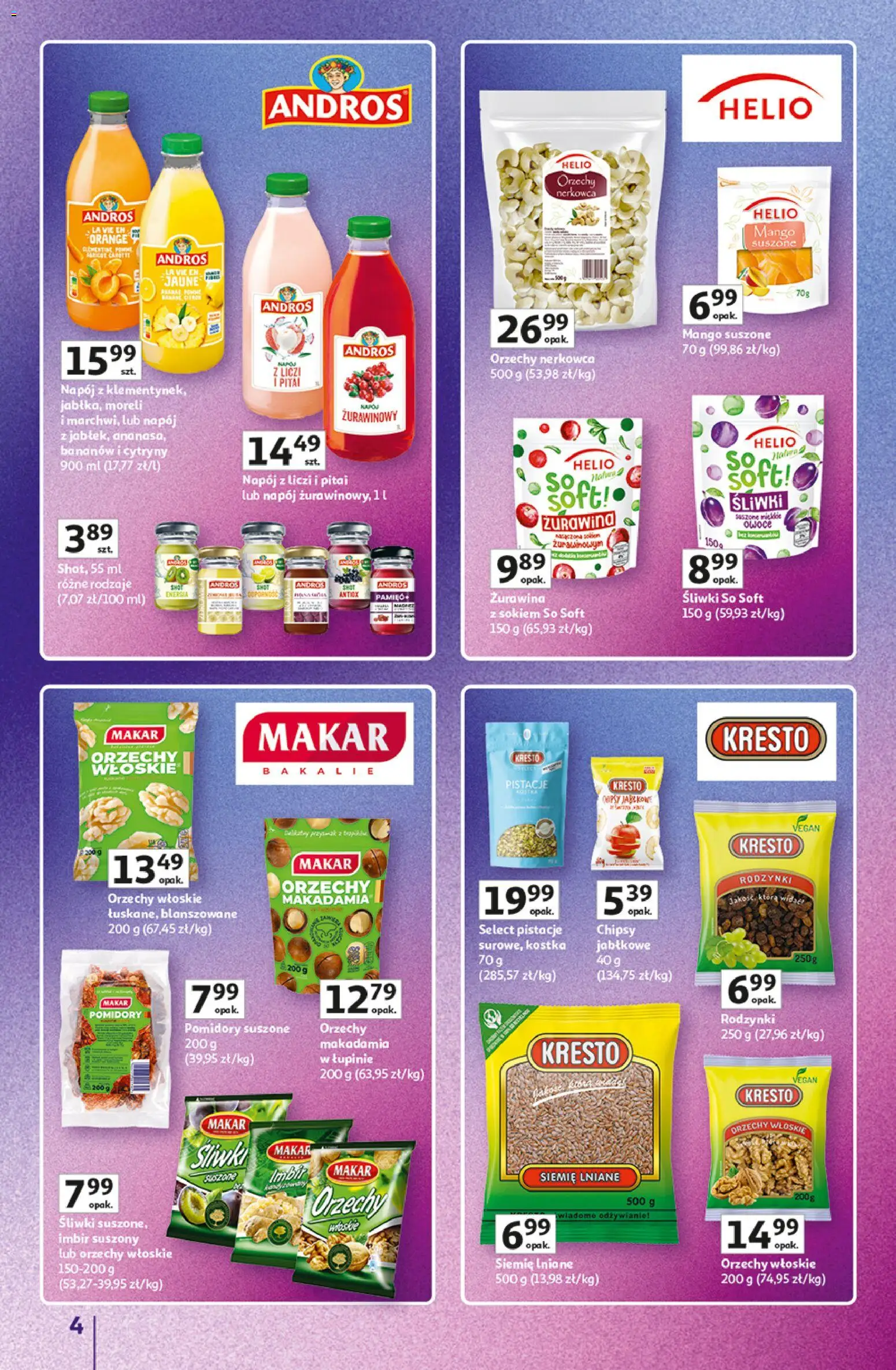Pogląd gazetki "Auchan gazetka - 30 Lat Hipermarket Znane marki" ze sklepu Auchan ważnej od 03.09.2026