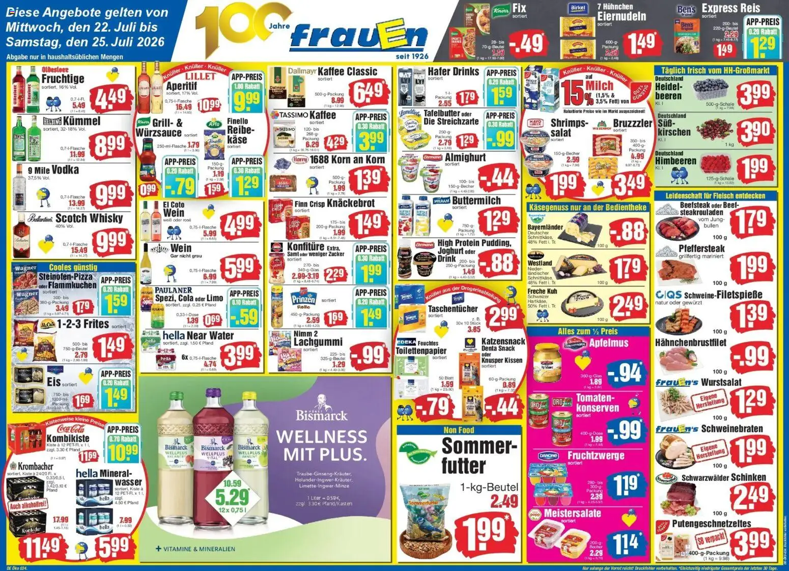 Vorschau von dem Prospekt des Geschäftes Edeka, gültig ab dem 22.07.2026