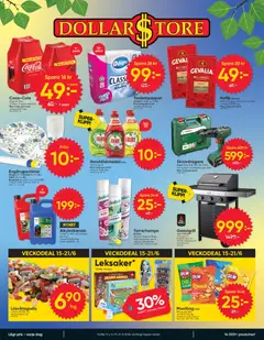 Förhandsgranska reklamblad Dollar Store erbjudanden från butik Dollar Store gäller från 15/06/2026