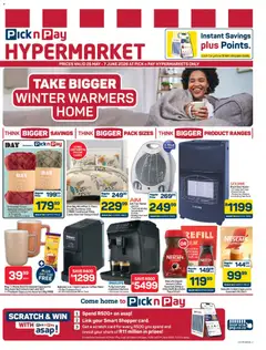 Preview of Pick n Pay flyer valid from 25/05/2026