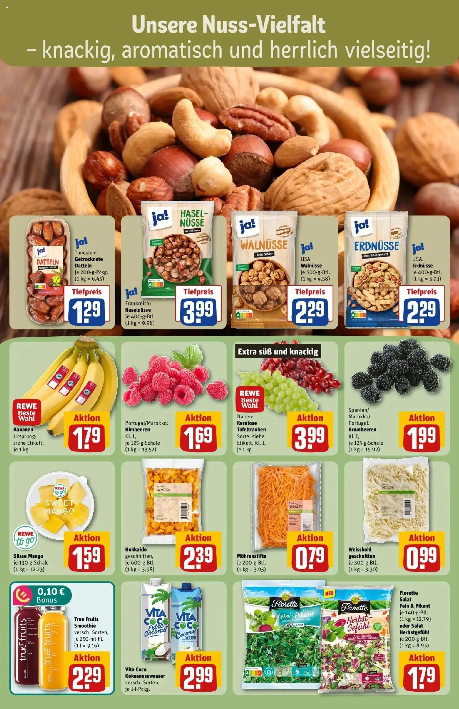 Vorschau von dem Prospekt des Geschäftes Rewe, gültig ab dem 26.10.2026