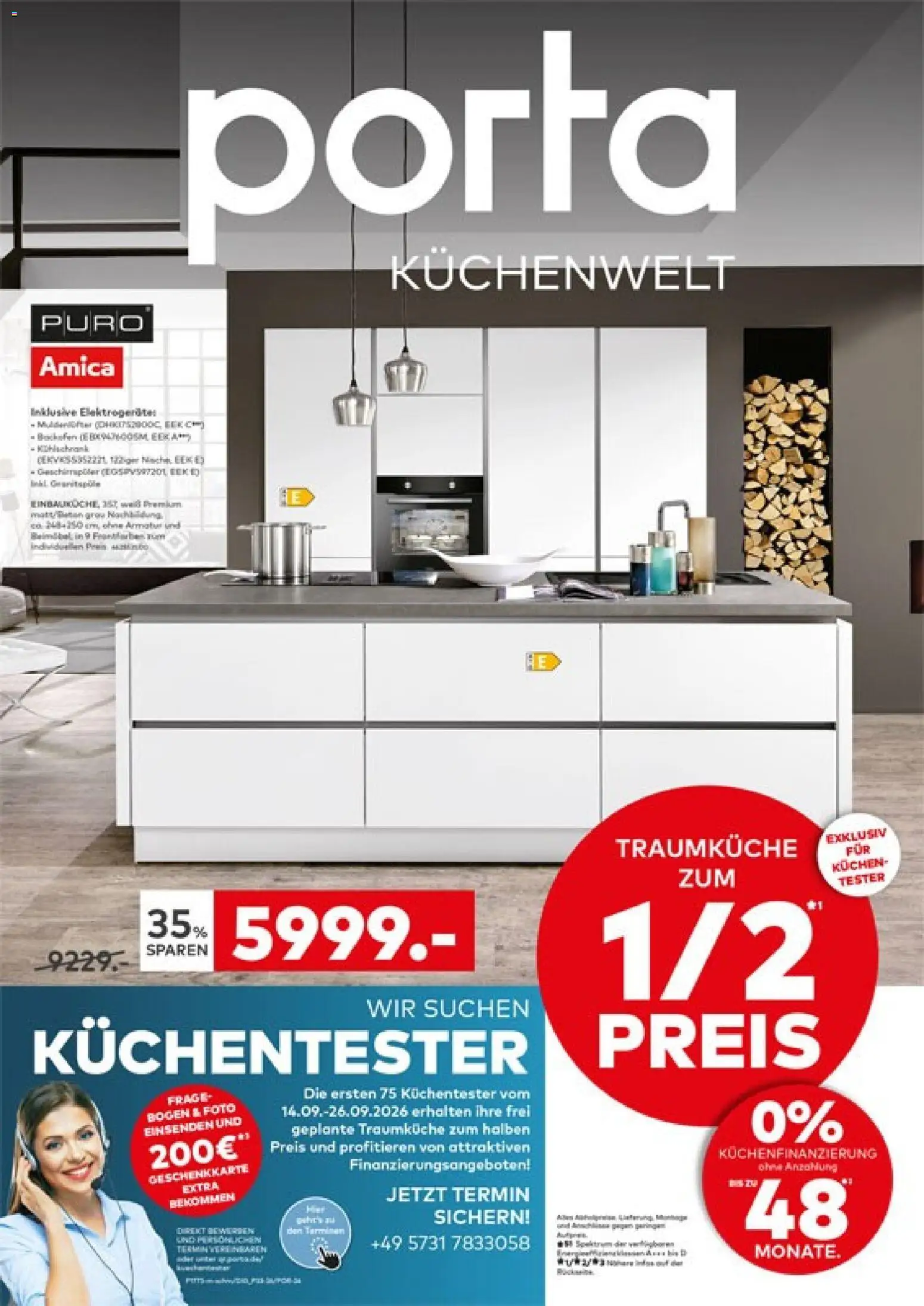 Vorschau von dem Prospekt des Geschäftes Porta!, gültig ab dem 14.09.2026