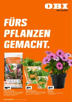 Vorschau der Angebote: OBI OBI Fürs Pflanzen Gemacht gültig ab 01.04.2026