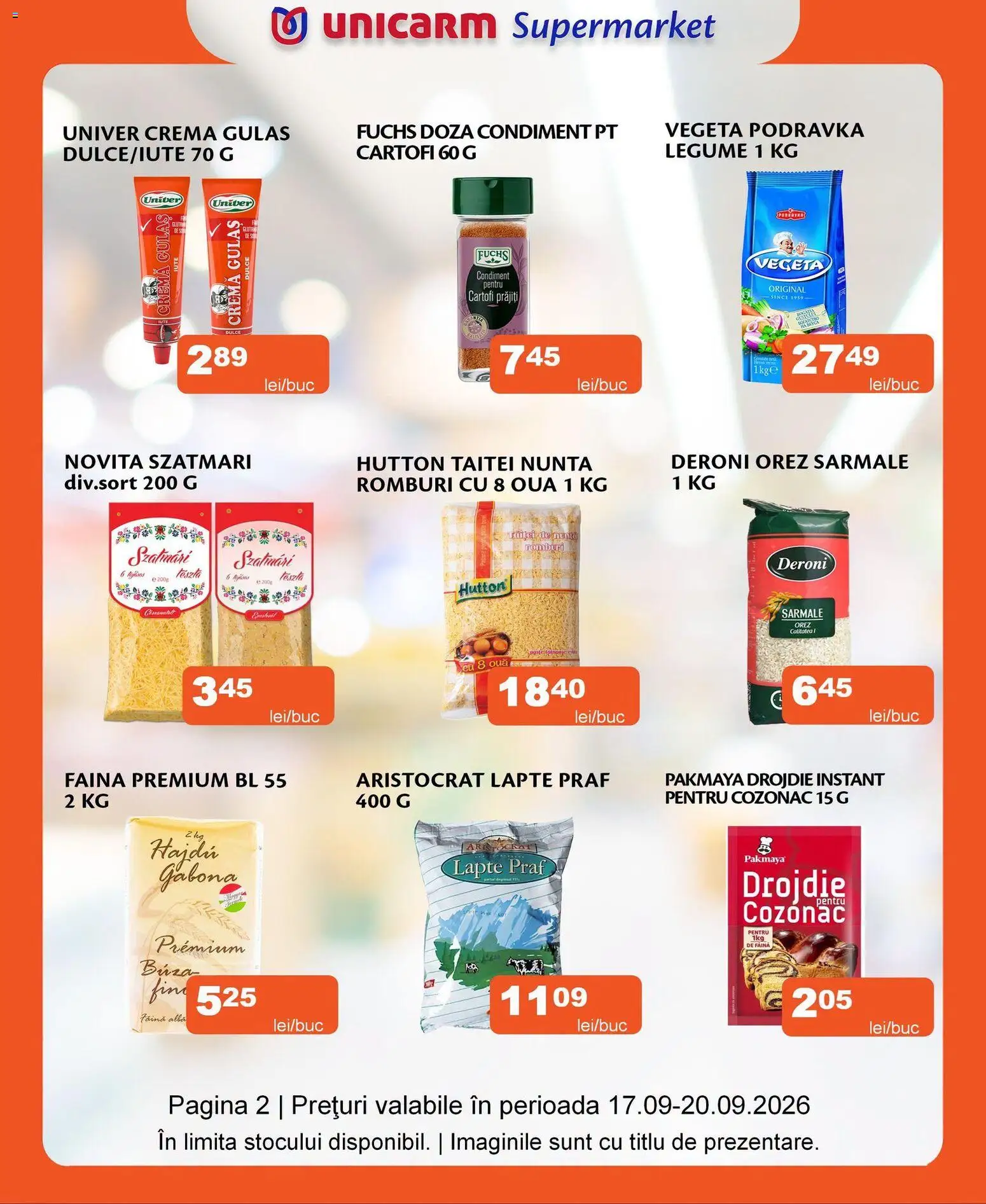 Previzualizarea de cataloage: Unicarm Unicarm Catalog valabil de la 17.09.2026
