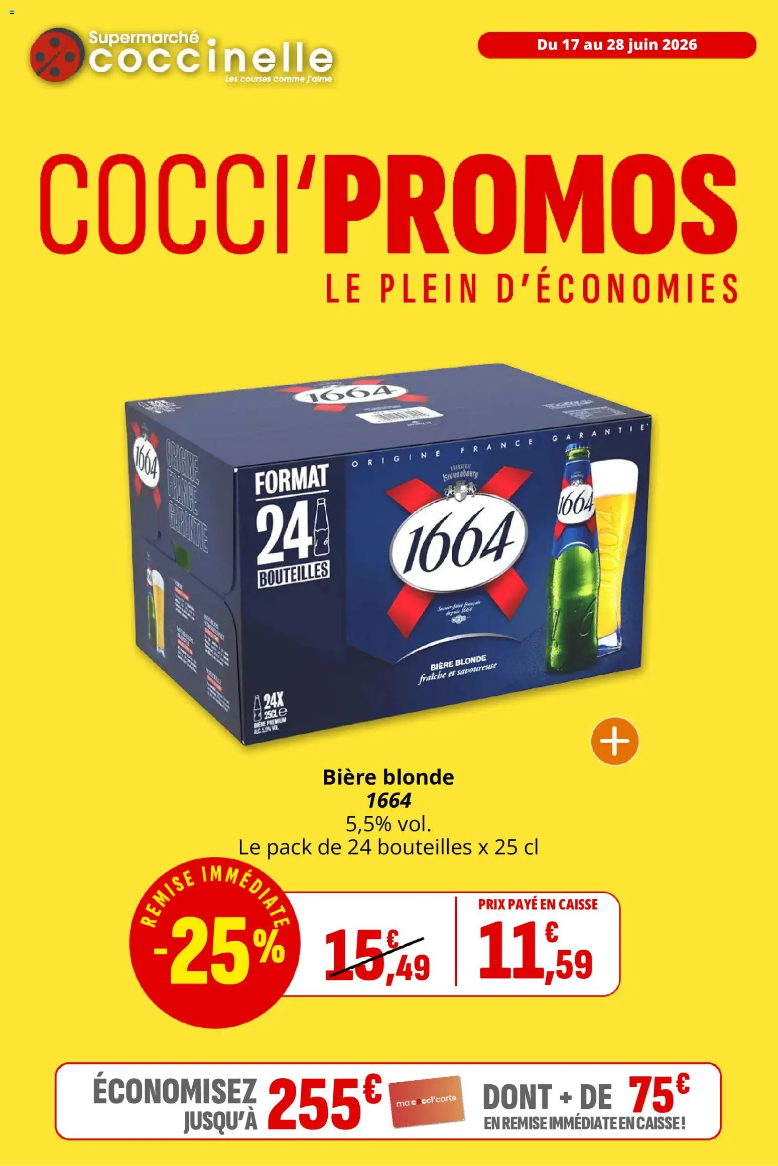 Prévisualisation de Coccinelle catalogue du magasin Coccinelle formulaire valide 17/06/2026