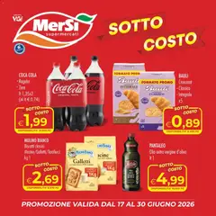 Anteprima dell'opuscolo MerSi Supermercati volantino dal negozio MerSi Supermercati valido da 17/06/2026