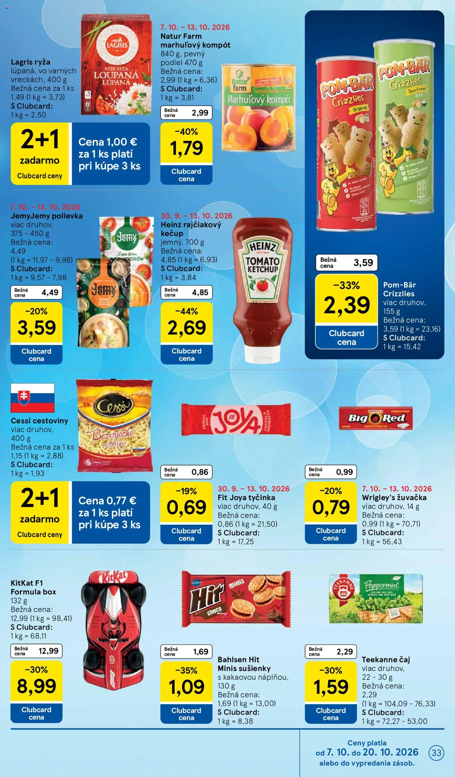 Náhľad Tesco letáku platného od 07.10.2026