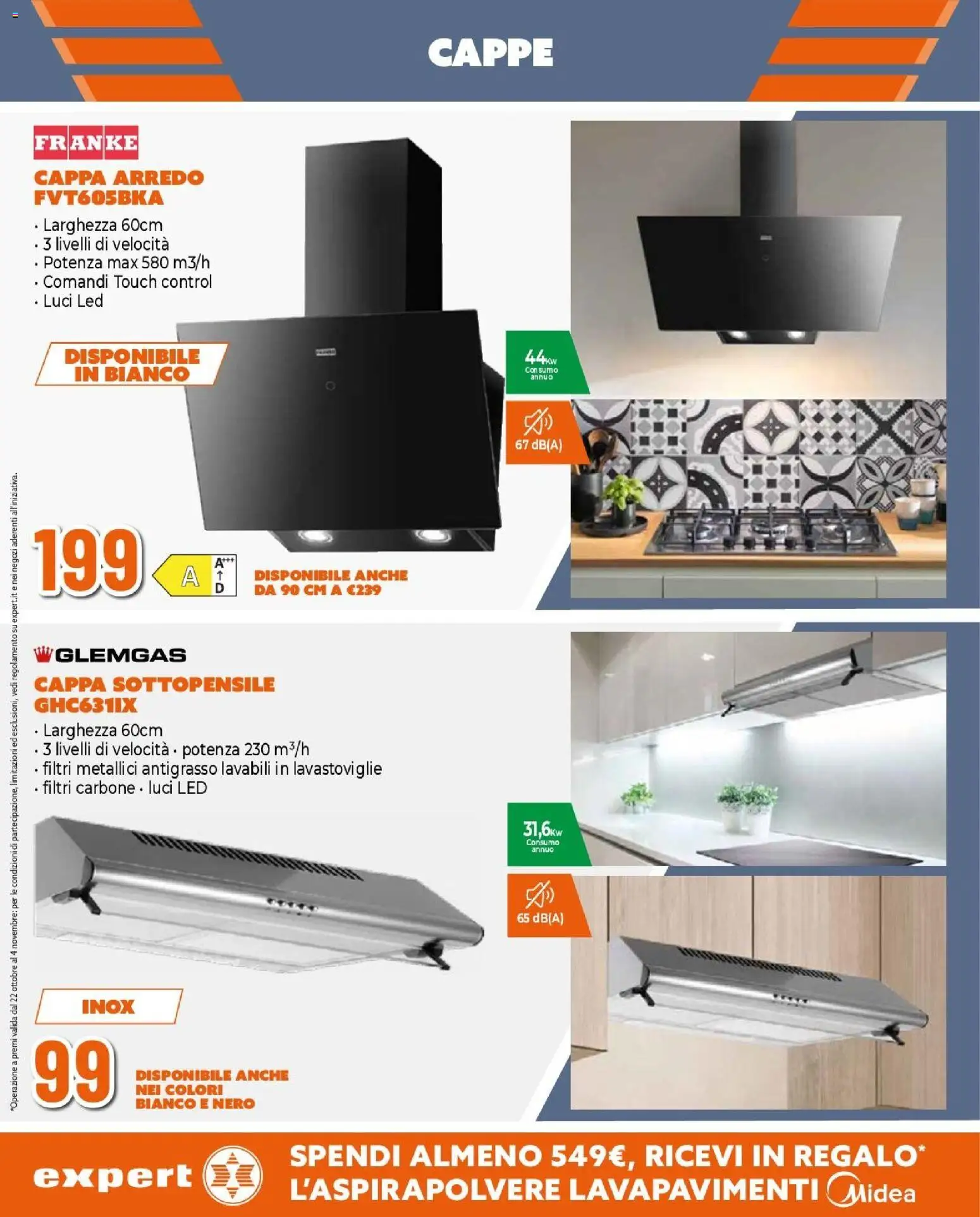 Anteprima dell'opuscolo Expert volantino Cucina perfetta dal negozio Expert valido da 22/10/2026 - Lavastoviglie, Carbone