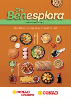 Anteprima dell'opuscolo Conad volantino Benesplora Lazio dal negozio Conad valido da 12/08/2026