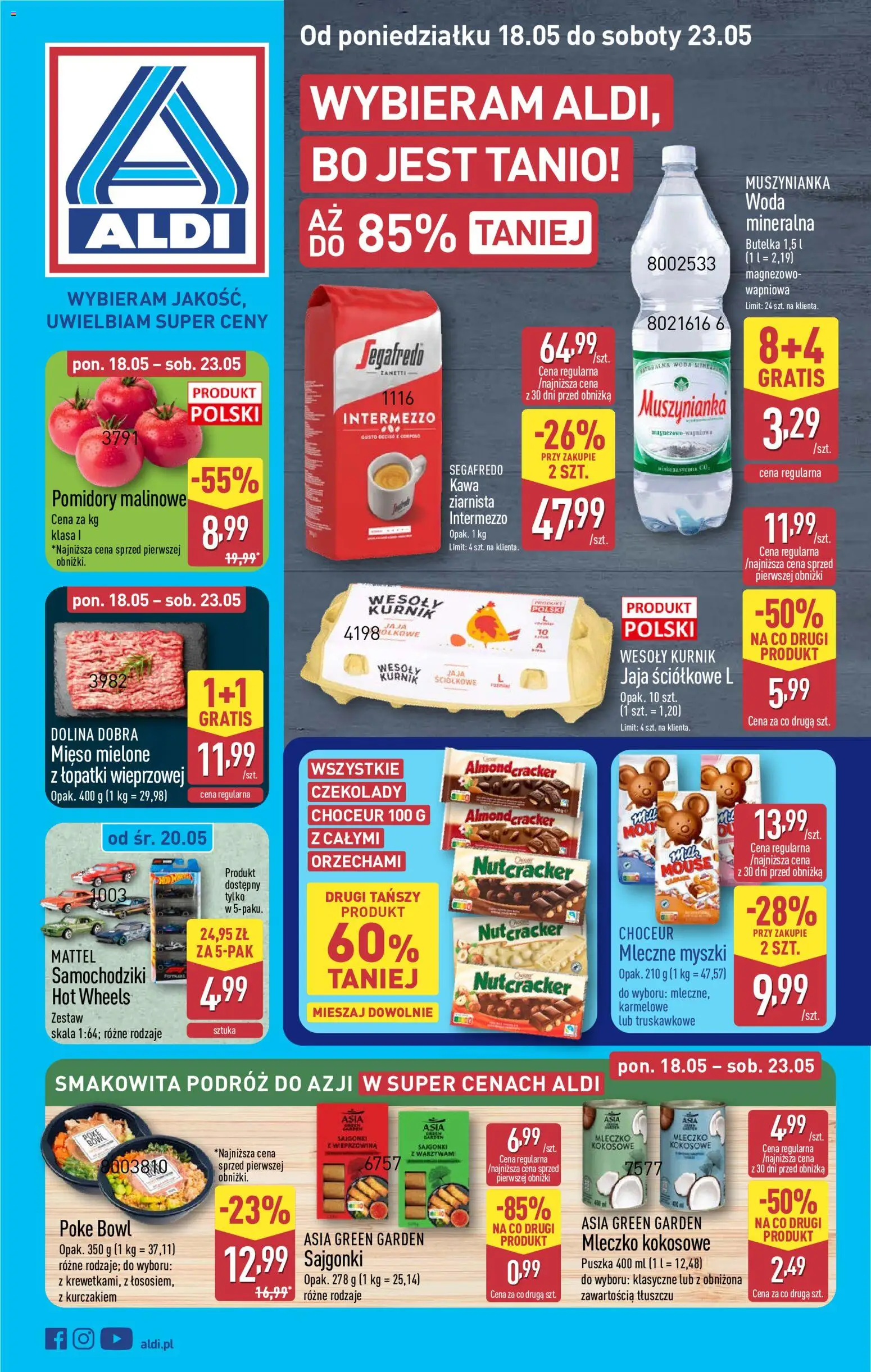 Pogląd gazetki "Aldi gazetka" ze sklepu Aldi ważnej od 18.05.2026