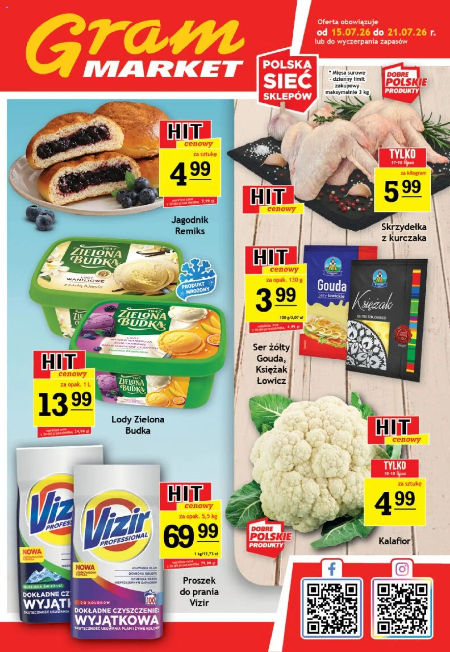 Pogląd gazetki "Gram Market gazetka" ze sklepu Gram Market ważnej od 15.07.2026
