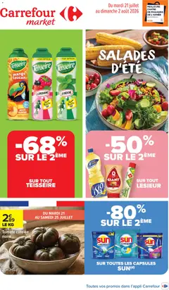 Prévisualisation de Carrefour Market catalogue du magasin Carrefour Market formulaire valide 21/07/2026