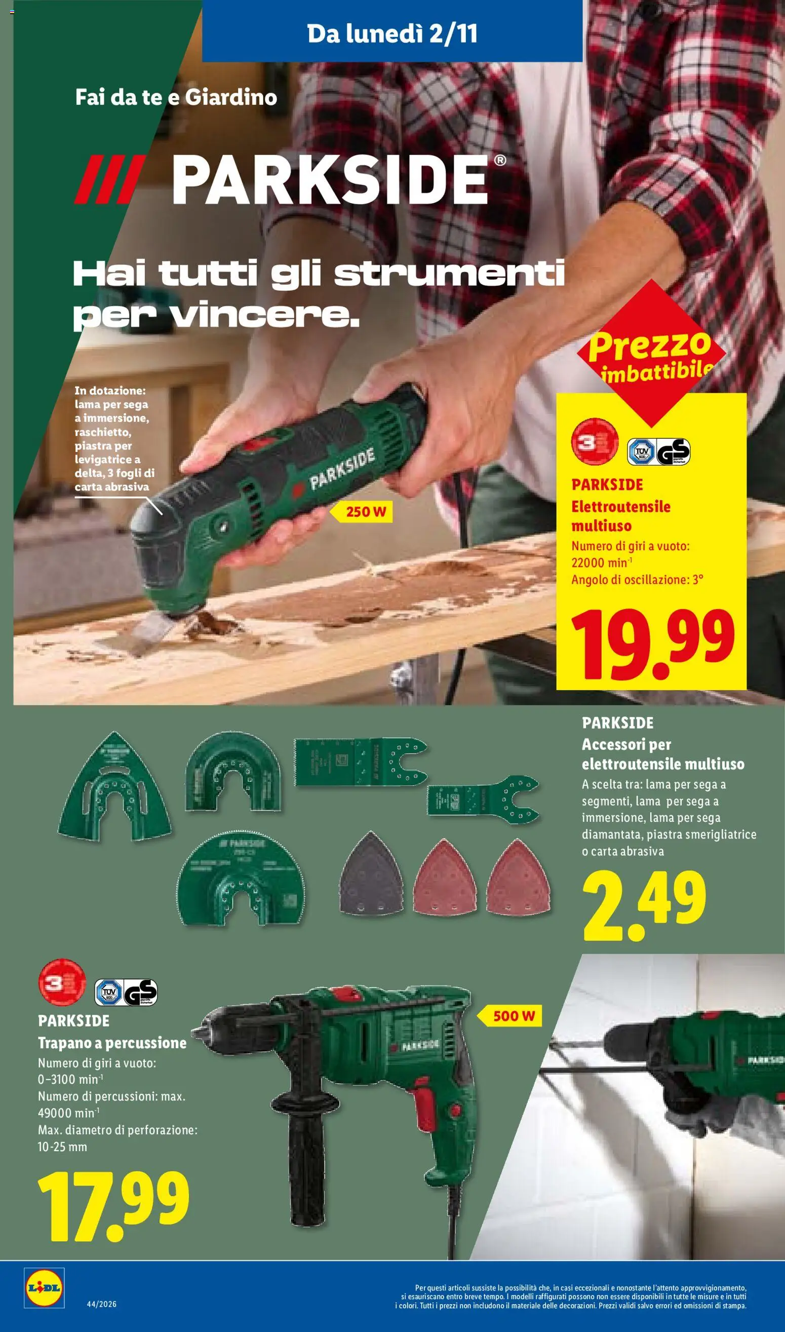 Anteprima dell'opuscolo Lidl volantino dal negozio Lidl valido da 29/10/2026