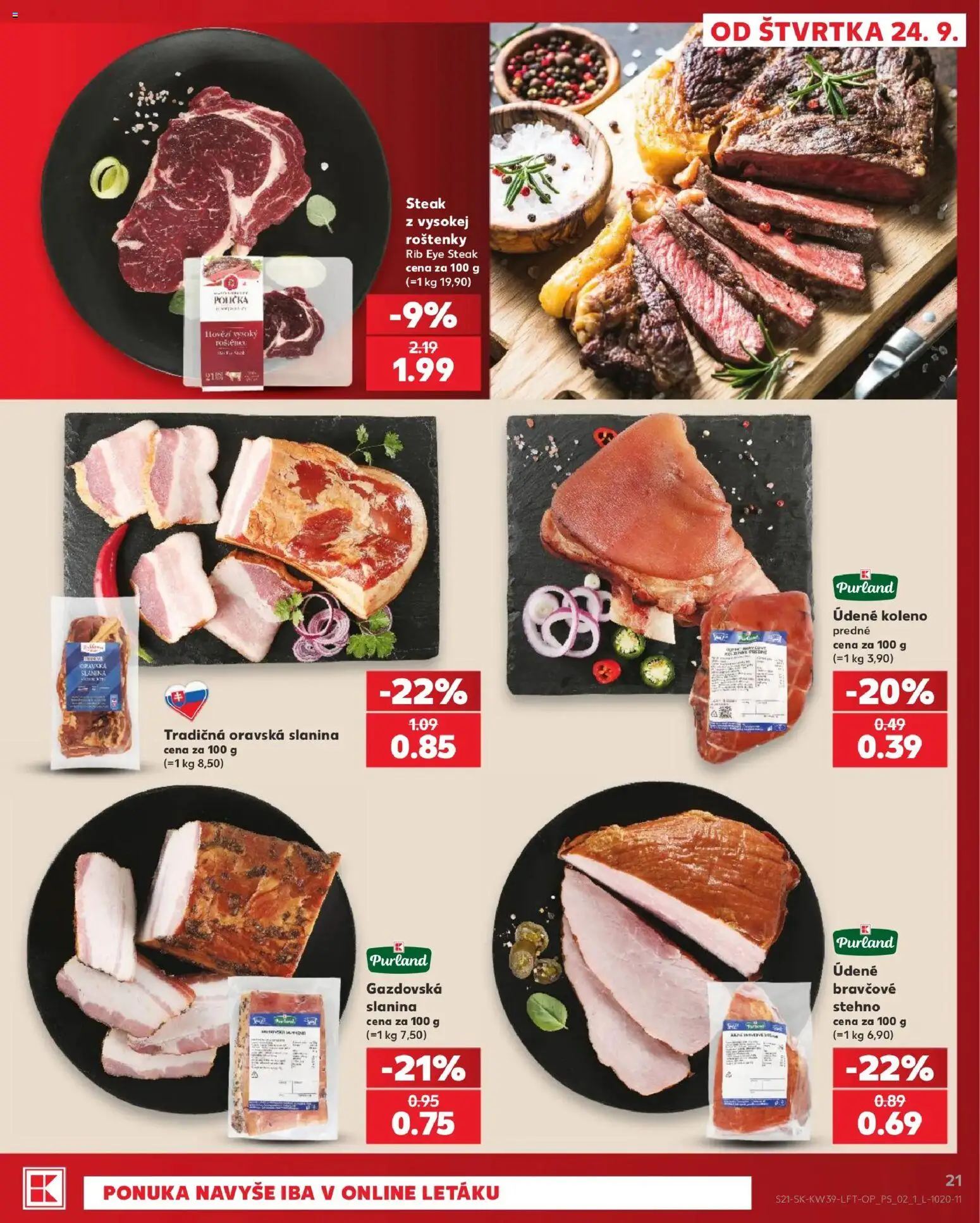 Náhľad Kaufland letáku platného od 24.09.2026