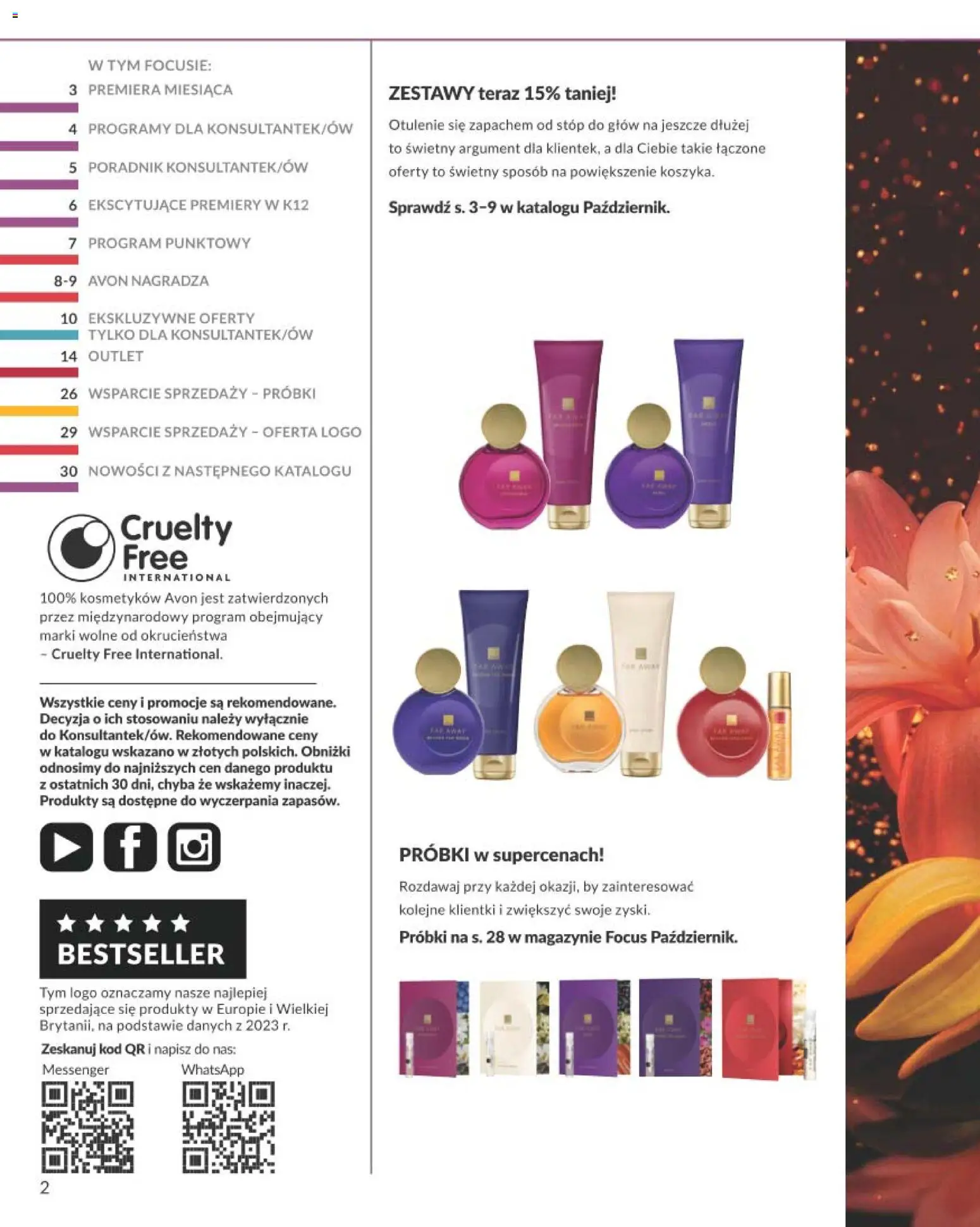Pogląd gazetki "Avon Katalog Focus 10 2026" ze sklepu Avon ważnej od 30.09.2026