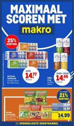 Voorbeeld van Makro folder - Kantine van winkel Makro geldig vanaf 12-08-2026