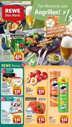 Vorschau von dem Prospekt des Geschäftes Rewe, gültig ab dem 13.07.2026
