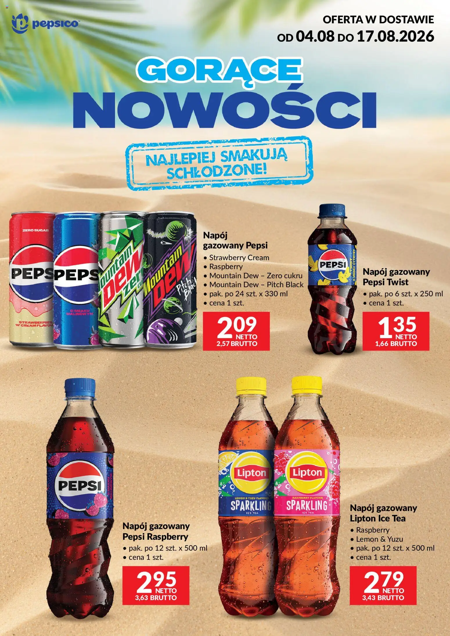 Pogląd gazetki "Makro gazetka - Pepsico" ze sklepu Makro ważnej od 04.08.2026