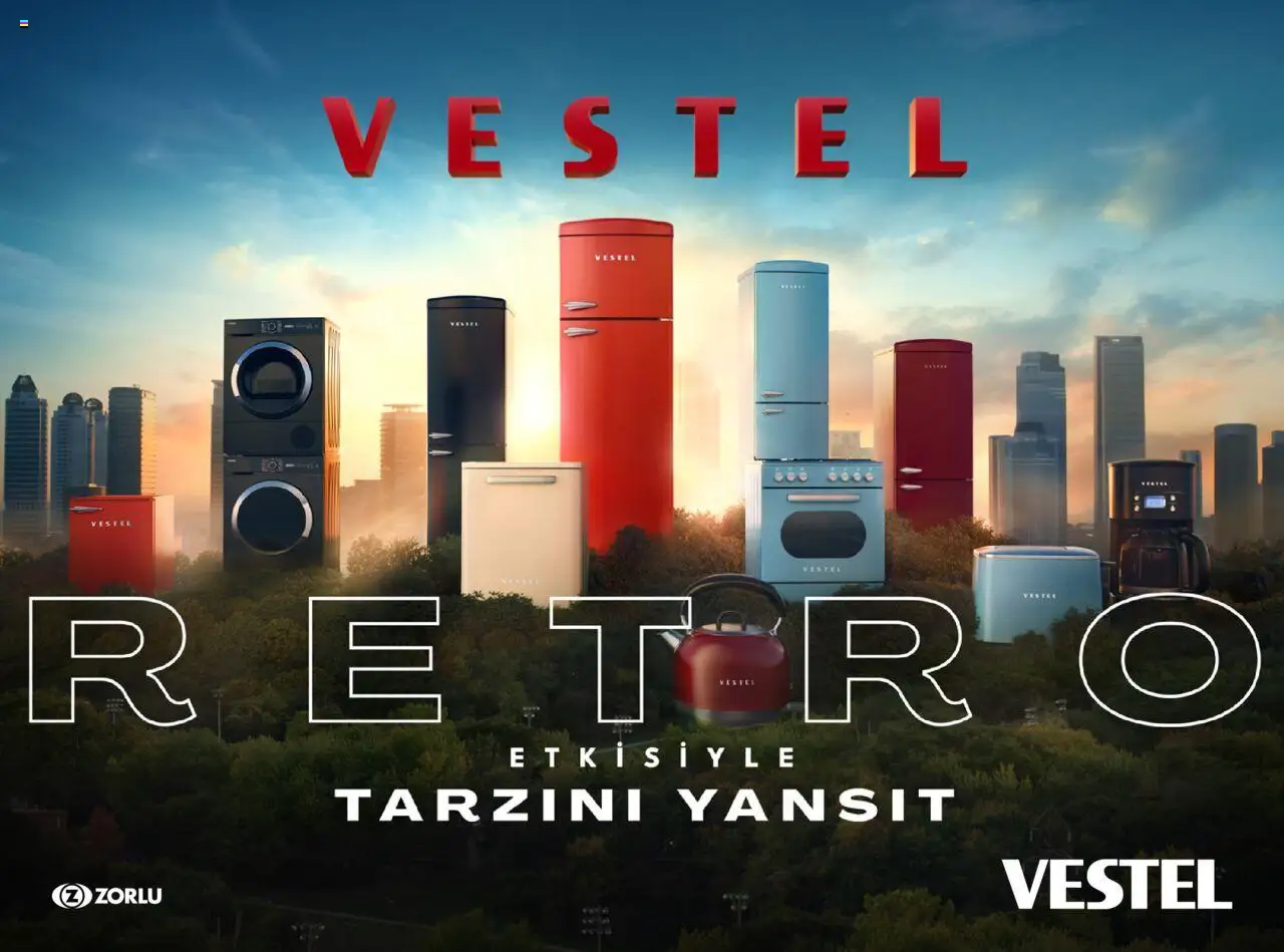 Vestel Retro Katalog 06.08.2024 - Broşürünün önizlemesi