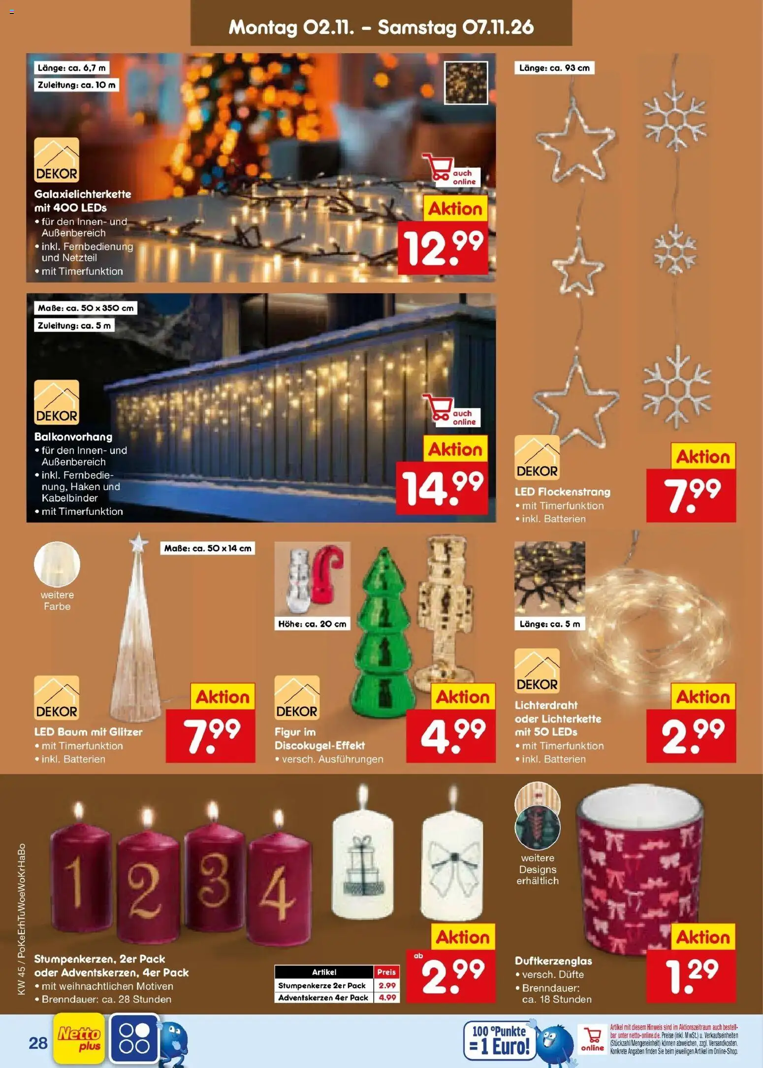 Vorschau von dem Prospekt des Geschäftes Netto Marken-Discount, gültig ab dem 02.11.2026 - Batterien, Netzteil