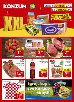 Konzum HR - Konzum HR akciós újság megtekintése, amely érvényes 2026.05.27.-től