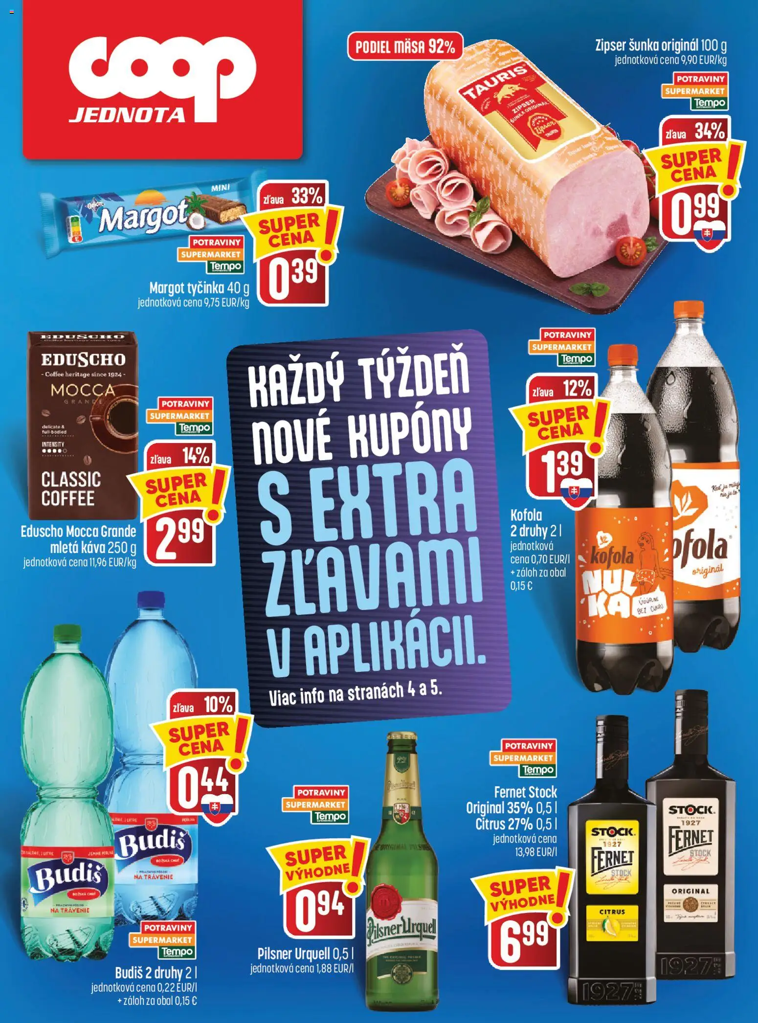 Náhľad COOP Jednota letáku platného od 08.10.2026