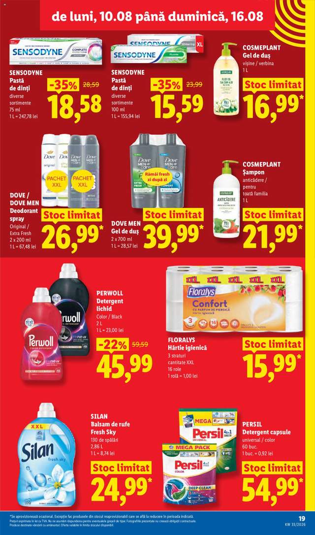 Noul catalog Lidl de la 10.08.