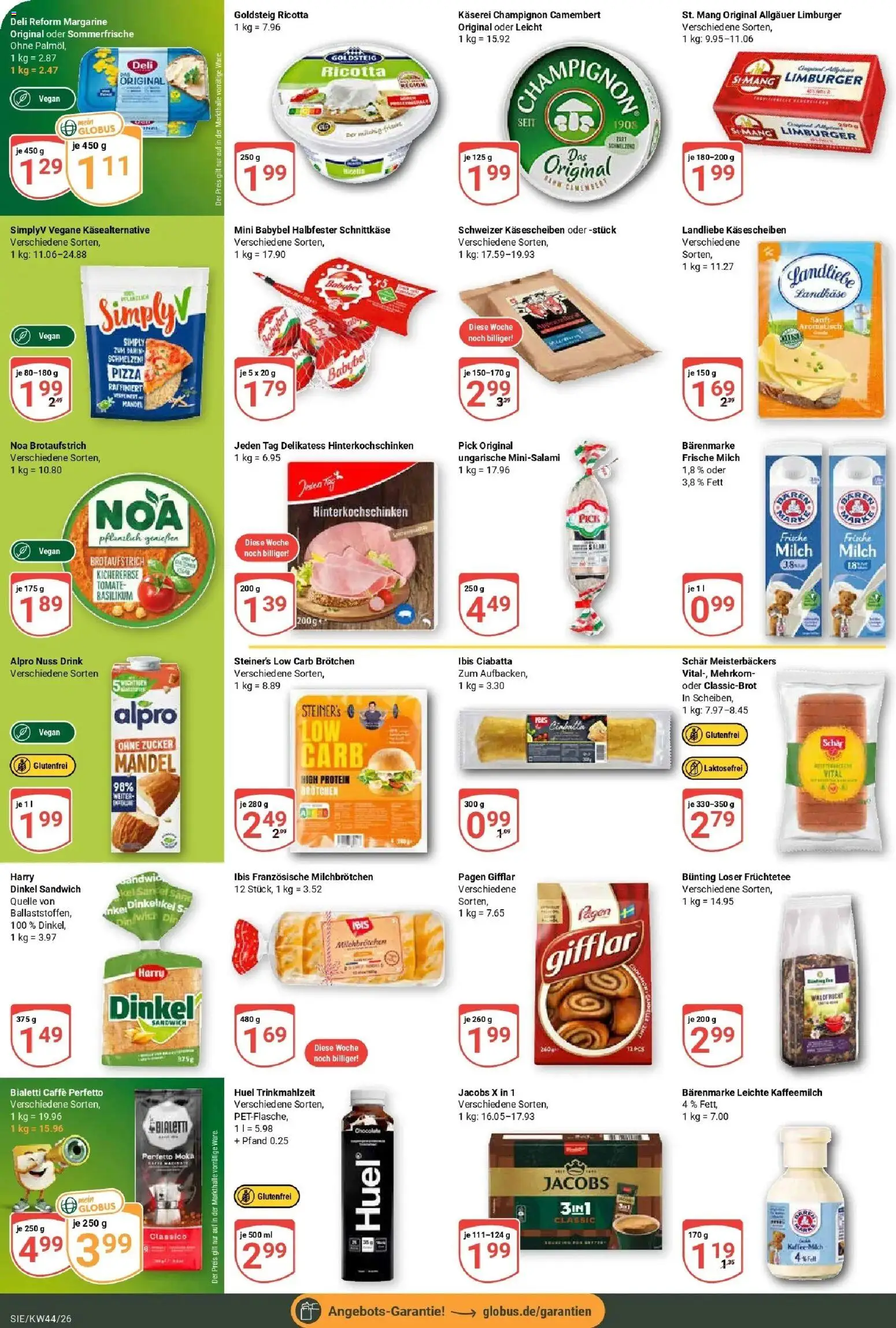 Vorschau von dem Prospekt des Geschäftes Globus, gültig ab dem 26.10.2026