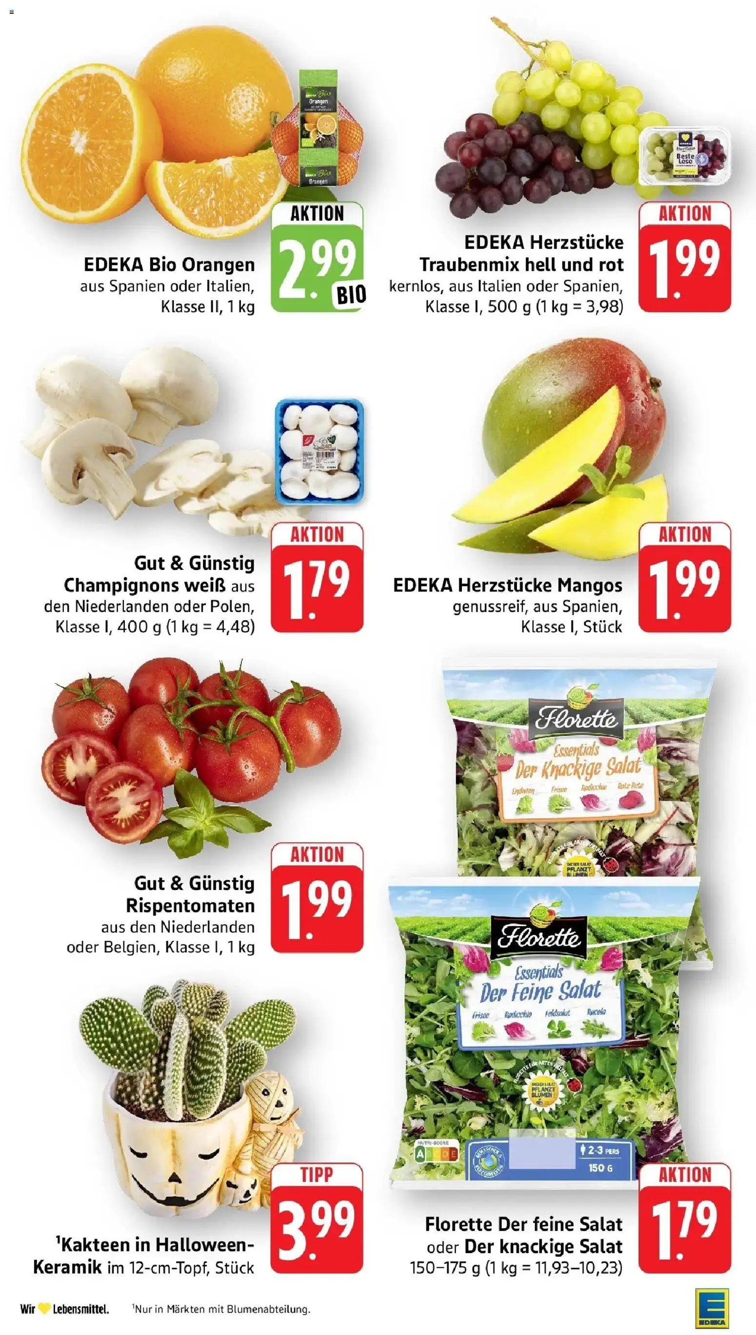 Vorschau von dem Prospekt des Geschäftes Edeka, gültig ab dem 26.10.2026